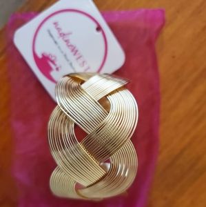 Gold colored bracelet